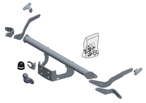 CITROËN BERLINGO (K9) Flange ball 2 holes MPV/Box