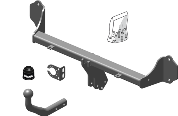 BMW 4 Coupe (F32, F82) Fixed tow bar Coupe