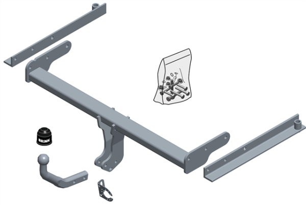 AUDI A7 Sportback (4KA) Fixed tow bar Hatchback