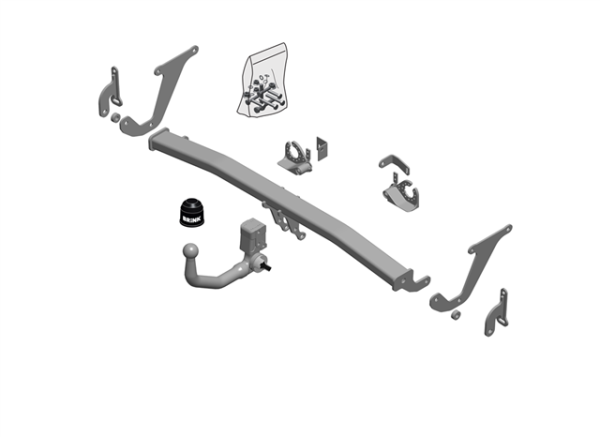 CITROËN C5 AIRCROSS Detachable tow bar Closed Off-Road Vehicle