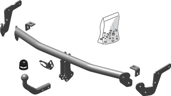 CITROËN C3 III (SX) Fixed tow bar Hatchback