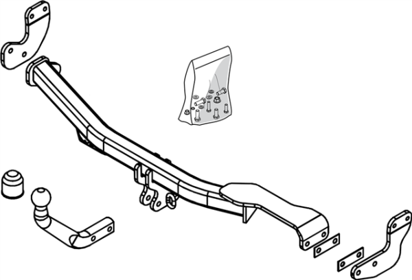 CITROËN C3 I (FC_) Fixed tow bar Hatchback