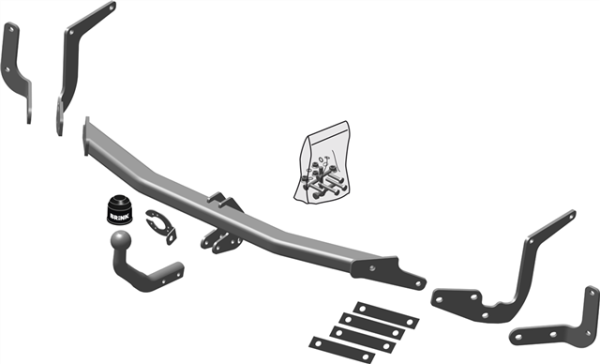 CITROËN C4 Grand Picasso II Fixed tow bar MPV