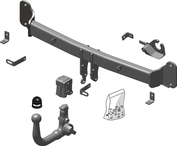 BMW 5 (F10) BMU Detachable Tow Bar Saloon