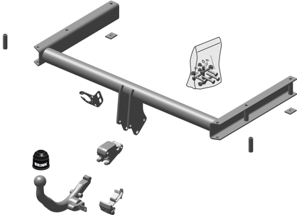 AUDI A5 Sportback (8TA) Detachable Tow Bar