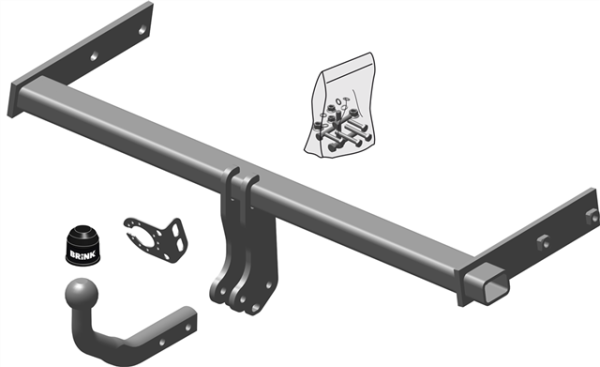 VOLVO V70 III (BW) Fixed tow bar Estate