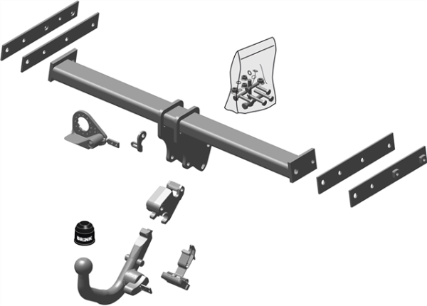 VOLVO XC70 II BMA Detachable Tow Bar Estate