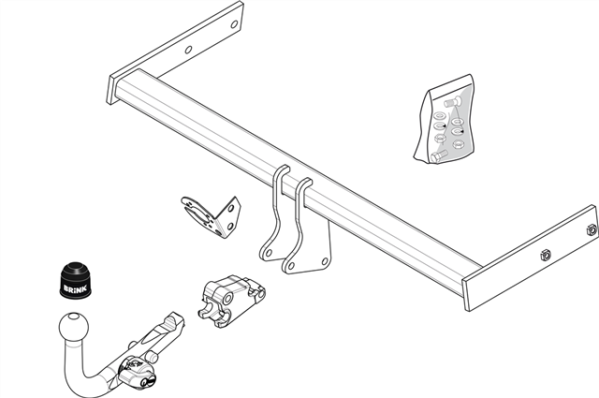 VOLVO S80 II (AS) BMA Detachable Tow Bar Saloon