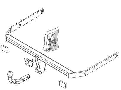 FORD FOCUS II (DA_, HCP) Fixed tow bar Hatchback