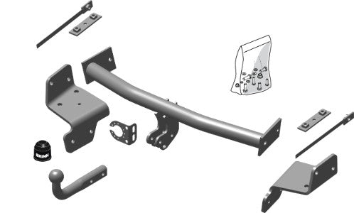 DODGE JOURNEY Fixed tow bar MPV