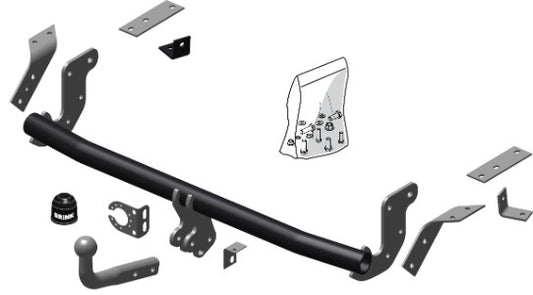 PEUGEOT 4008 Fixed tow bar Closed Off-Road Vehicle