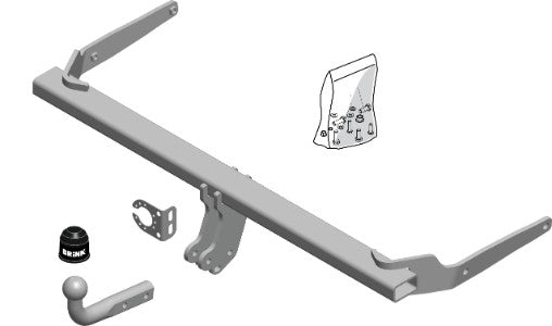 VW PASSAT (3G2, CB2) Fixed tow bar Saloon