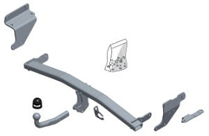 RENAULT KADJAR (HA_, HL_) Fixed tow bar Closed Off-Road Vehicle