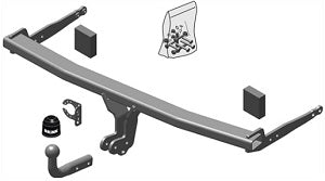 AUDI A3 Sportback (8VA, 8VF) Fixed tow bar Sportback