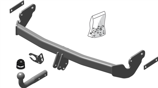 JEEP PATRIOT (MK74) Fixed tow bar Closed Off-Road Vehicle