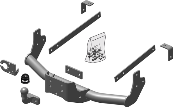 CITROËN DISPATCH Flange ball 2 holes MPV/Box