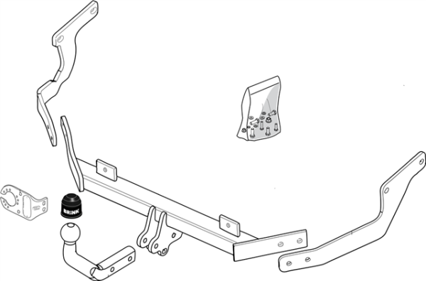 CITROËN XSARA PICASSO (N68) Fixed tow bar MPV