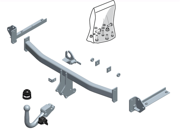 HONDA CIVIC IX (FK) BMA Detachable Tow Bar Hatchback