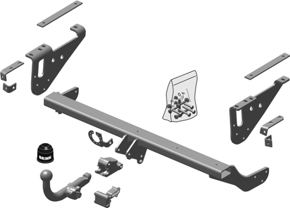 Jaguar XF (X250) Detachable Towbar Saloon