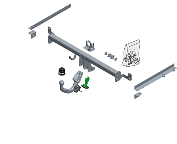 HONDA HR-V (RU) BMA Detachable Tow Bar Closed Off-Road Vehicle