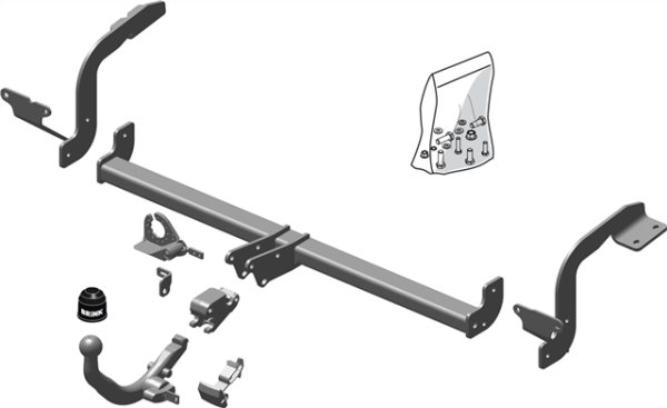 CITROËN DS5 BMA Detachable Tow Bar Hatchback