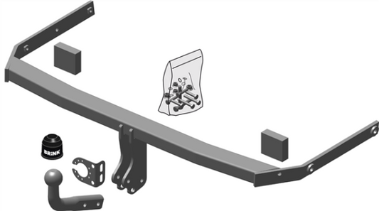 FORD FIESTA VI Fixed tow bar Hatchback