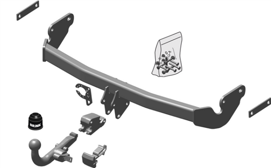 JEEP COMPASS (MK49) BMA tow ball Closed Off-Road Vehicle