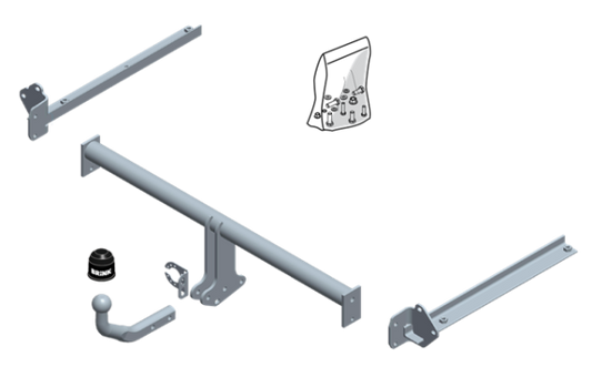 HONDA CIVIC IX Tourer (FK) Fixed tow bar Tourer