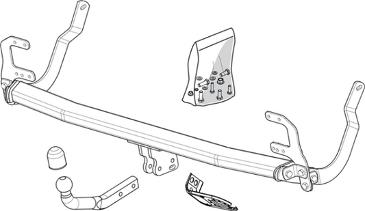 CITROËN C5 III Break (TD_) Fixed tow bar Break