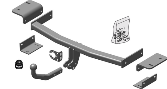 HYUNDAI ix35 (LM, EL, ELH) Fixed tow bar Closed Off-Road Vehicle