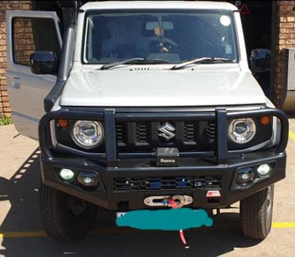 SUZUKI:  JIMNY  Bumper Replacment