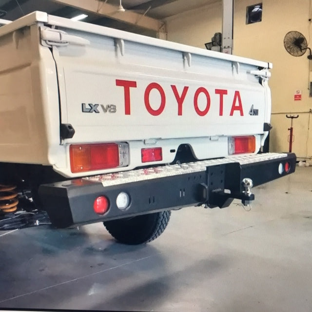 TOYOTA:   LANDCRUISER Bumper Replacment